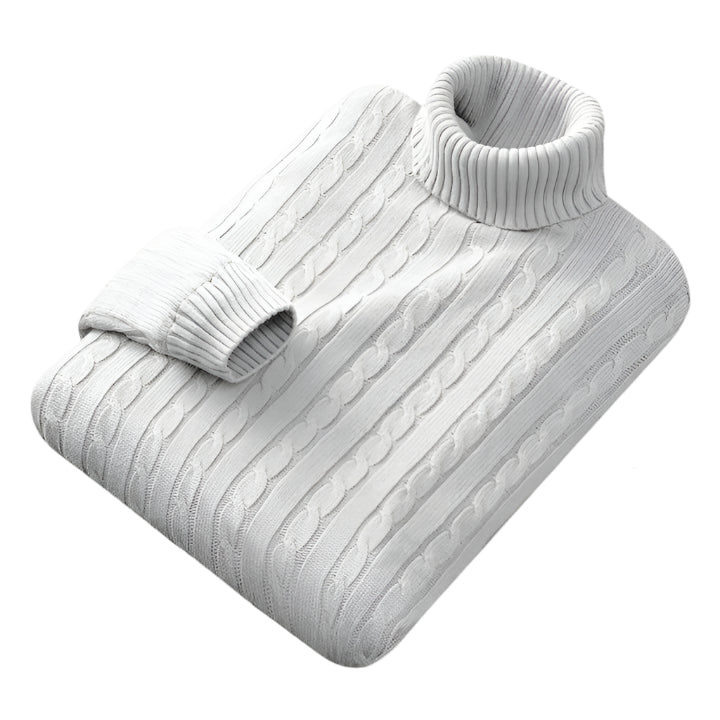 Saverio Turtleneck Sweater - Luxoria