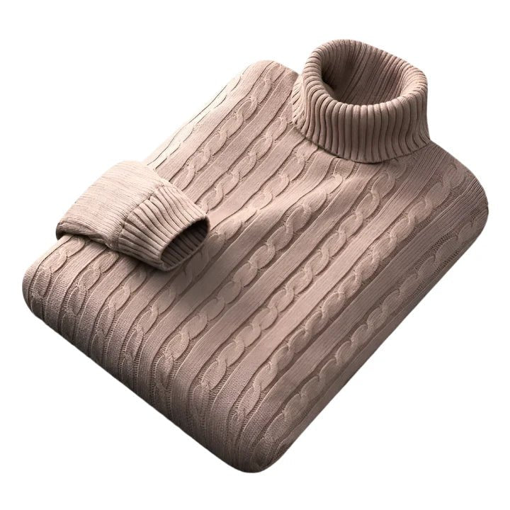 Saverio Turtleneck Sweater - Luxoria