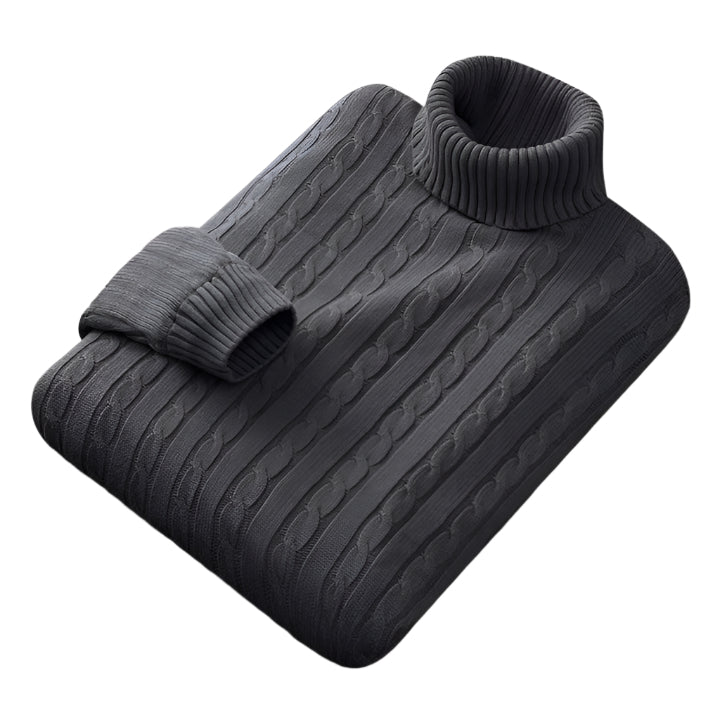Saverio Turtleneck Sweater - Luxoria