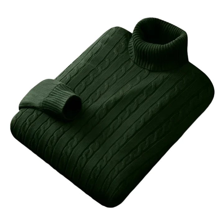 Saverio Turtleneck Sweater - Luxoria