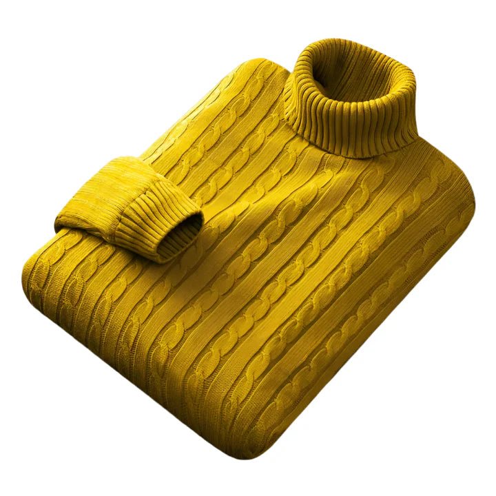 Saverio Turtleneck Sweater - Luxoria