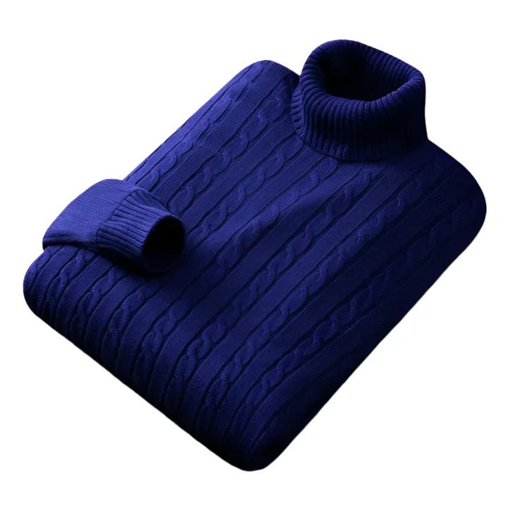 Saverio Turtleneck Sweater - Luxoria