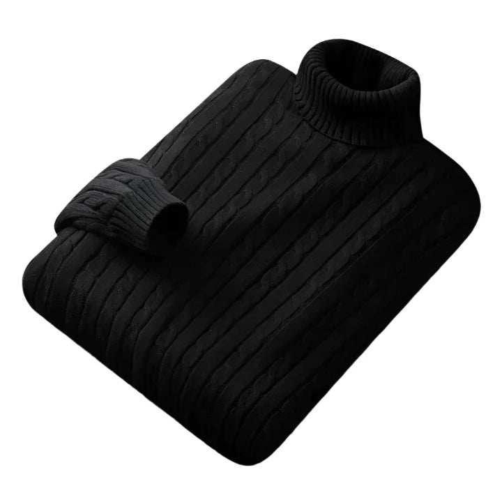 Saverio Turtleneck Sweater - Luxoria