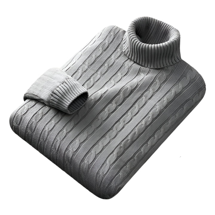 Saverio Turtleneck Sweater - Luxoria
