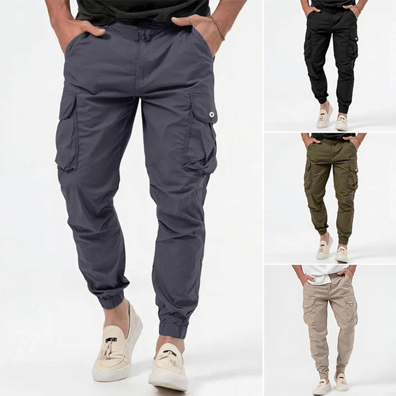 Elegant Cargo Pants - Luxoria
