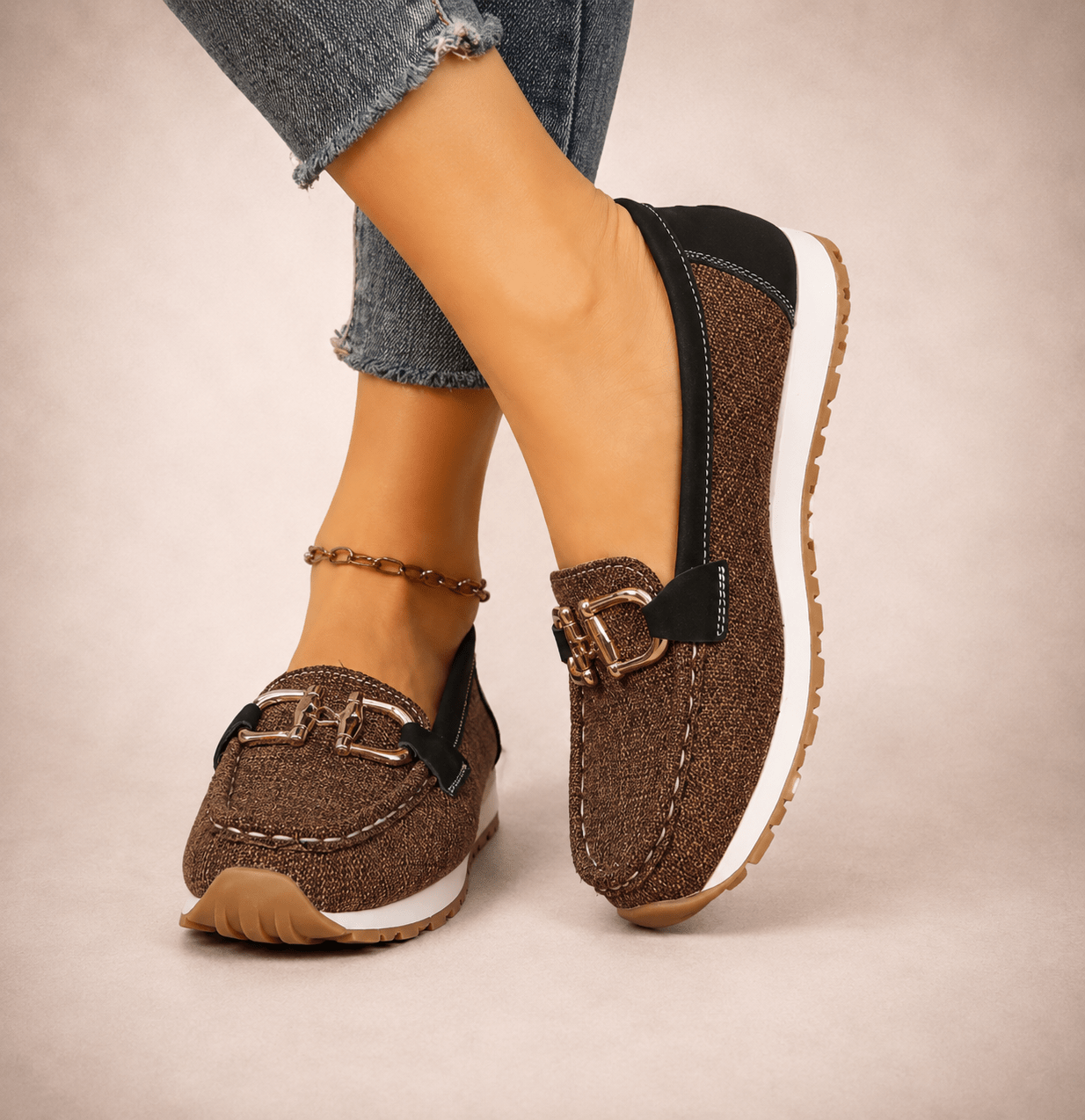 Lucia - Zapatillas deportivas tipo mocasín - Luxoria