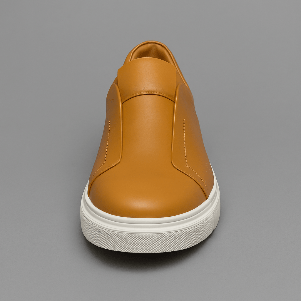 Elegant Leather Slip - On Shoes - Luxoria