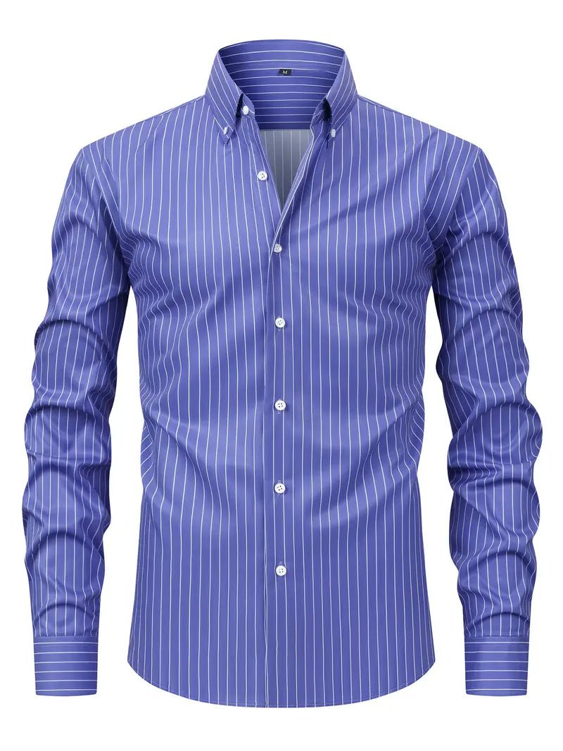 Chic Striped Shirt - Luxoria