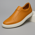 Elegant Leather Slip - On Shoes - Luxoria