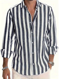 Striped Summer Shirt - Luxoria