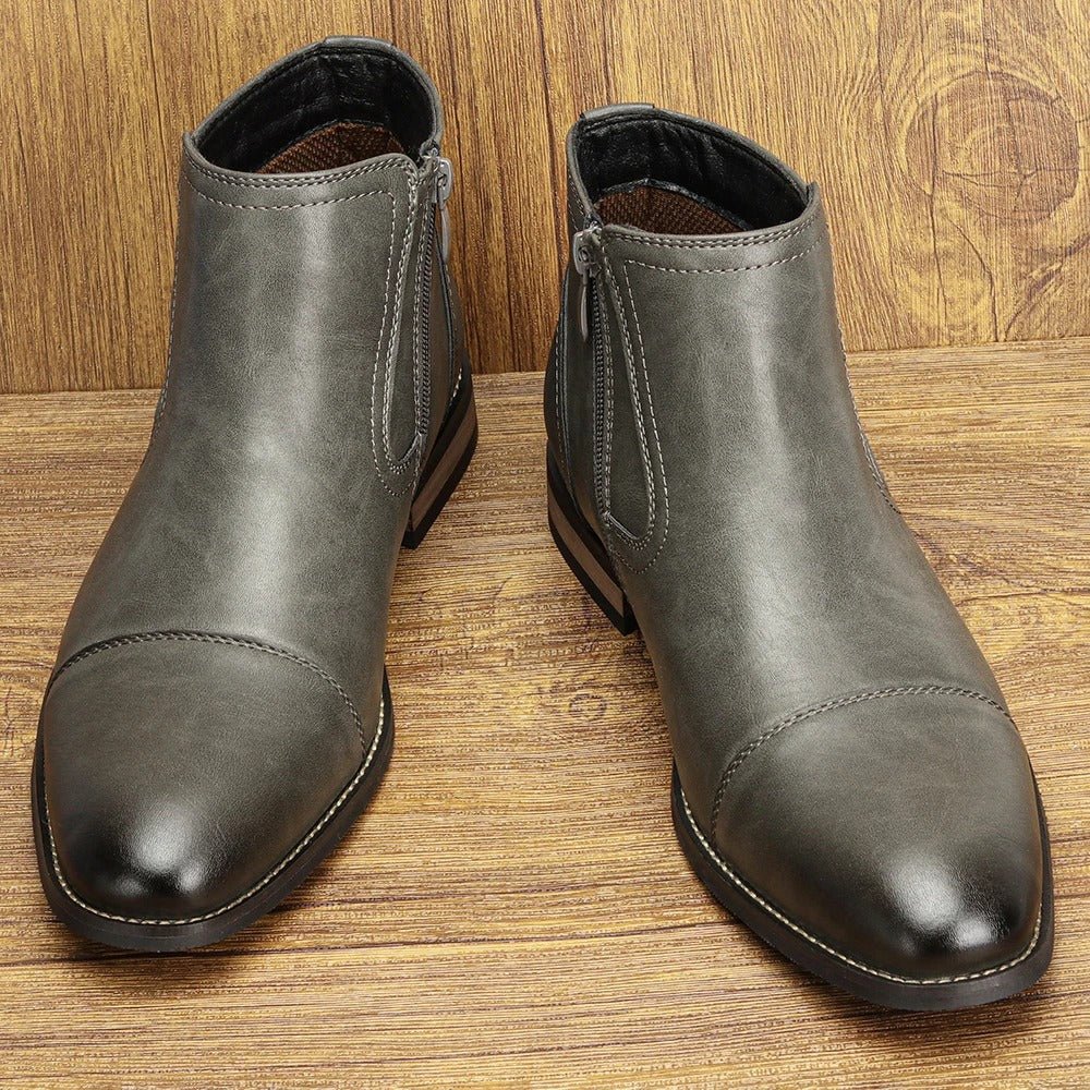 Leather Chelsea Boots - Luxoria