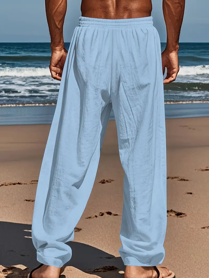 Casual Linen Pants - Luxoria