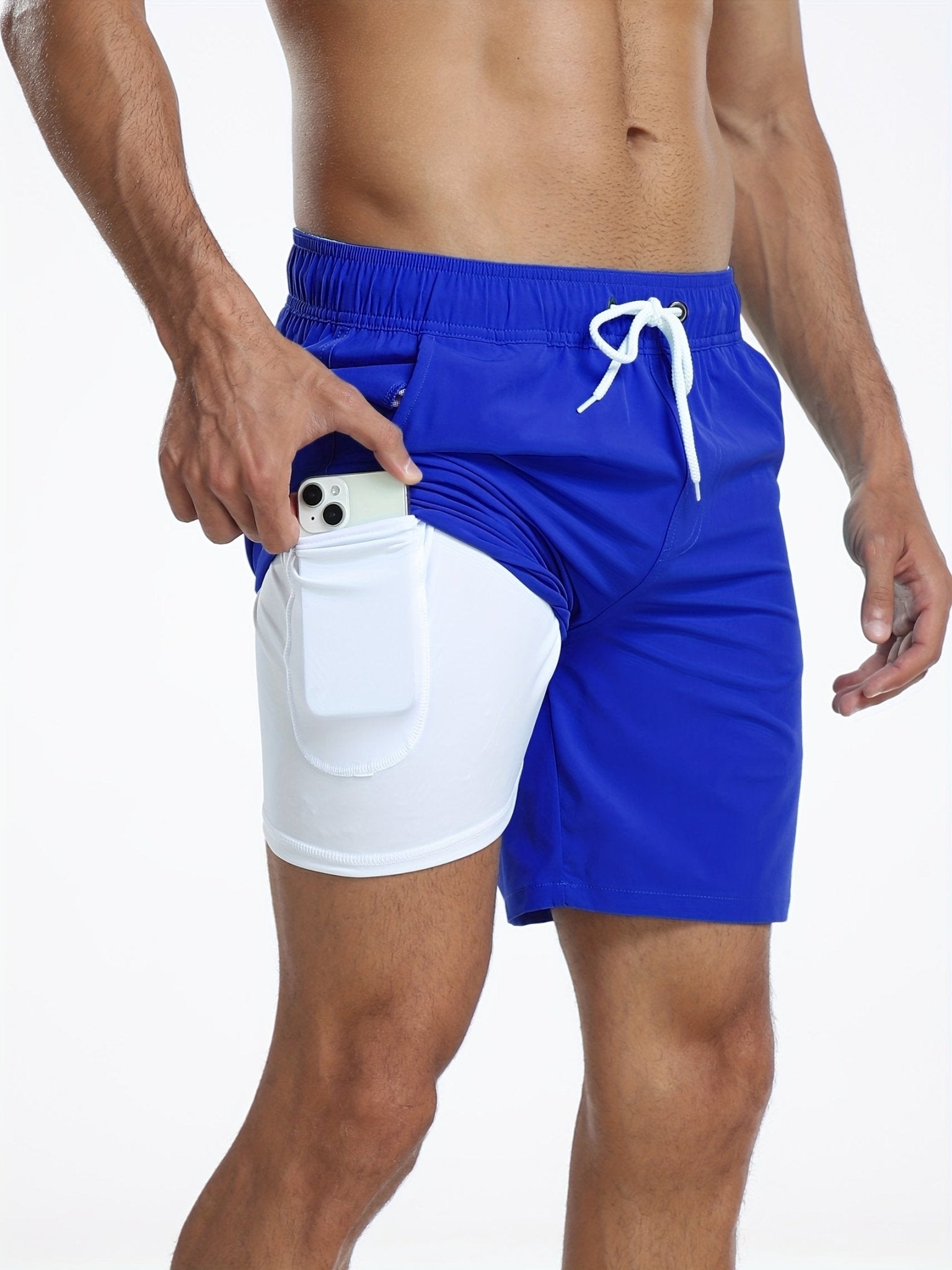 Swim Shorts with Pockets - Luxoria