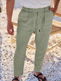 Elegant Linen Pants - Luxoria