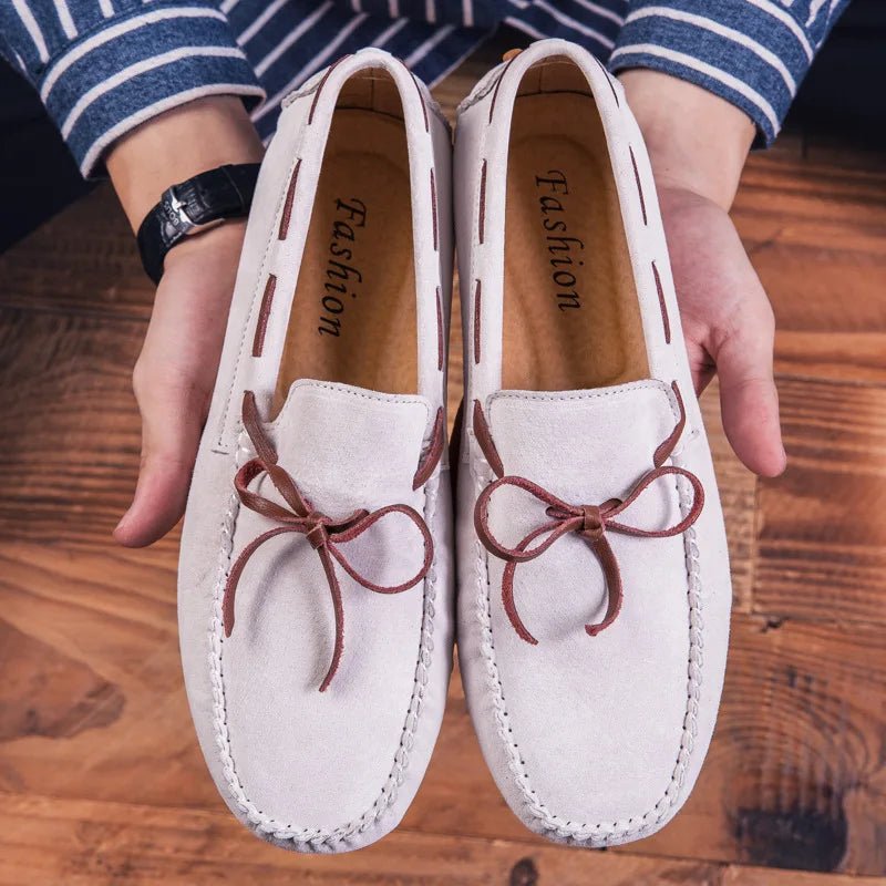 Soft Suede Loafers - Luxoria
