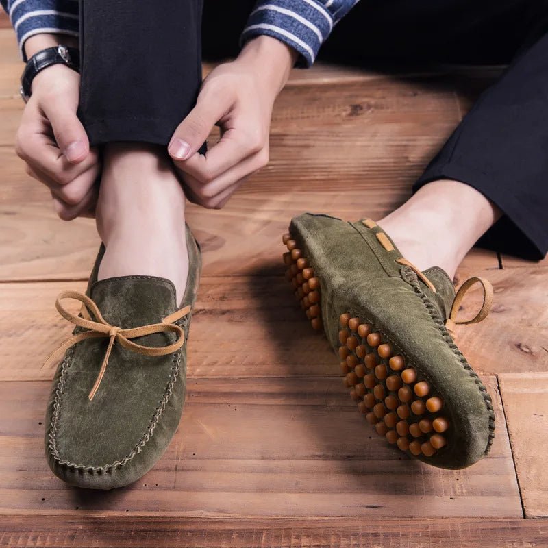 Soft Suede Loafers - Luxoria