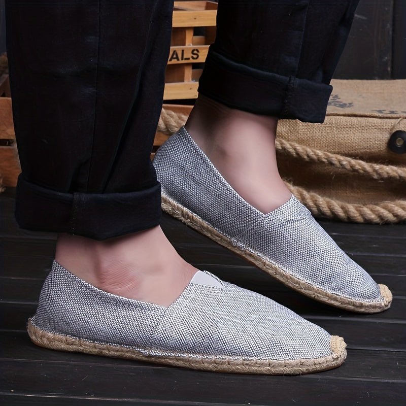 Elegant Men's Espadrilles - Luxoria