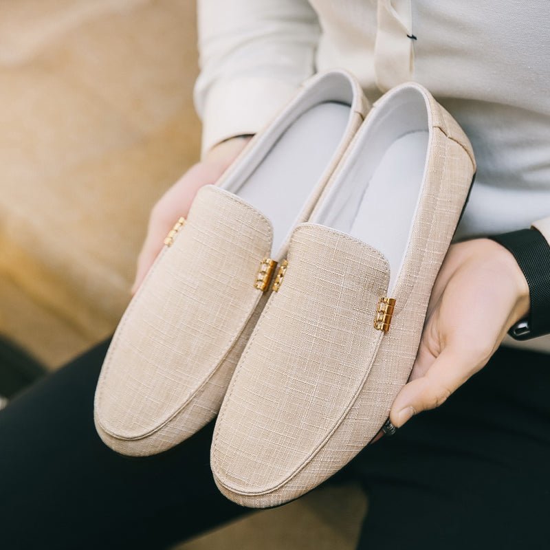 Breathable Men's Loafers - Luxoria