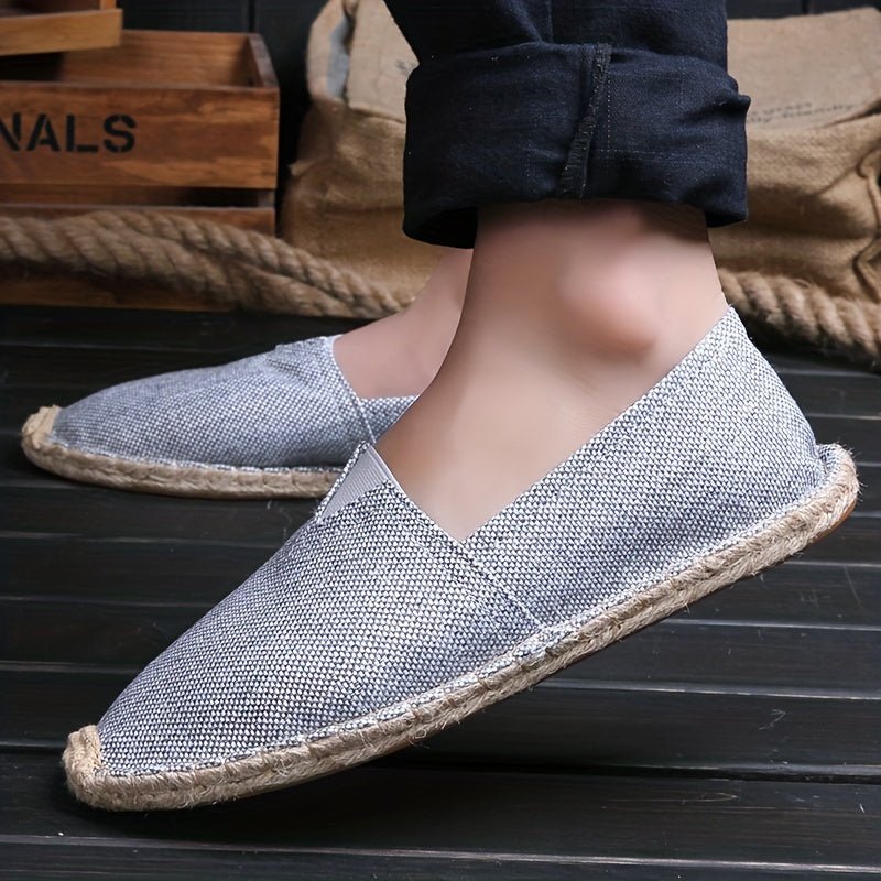 Elegant Men's Espadrilles - Luxoria