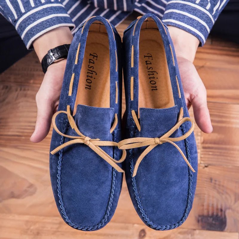 Soft Suede Loafers - Luxoria