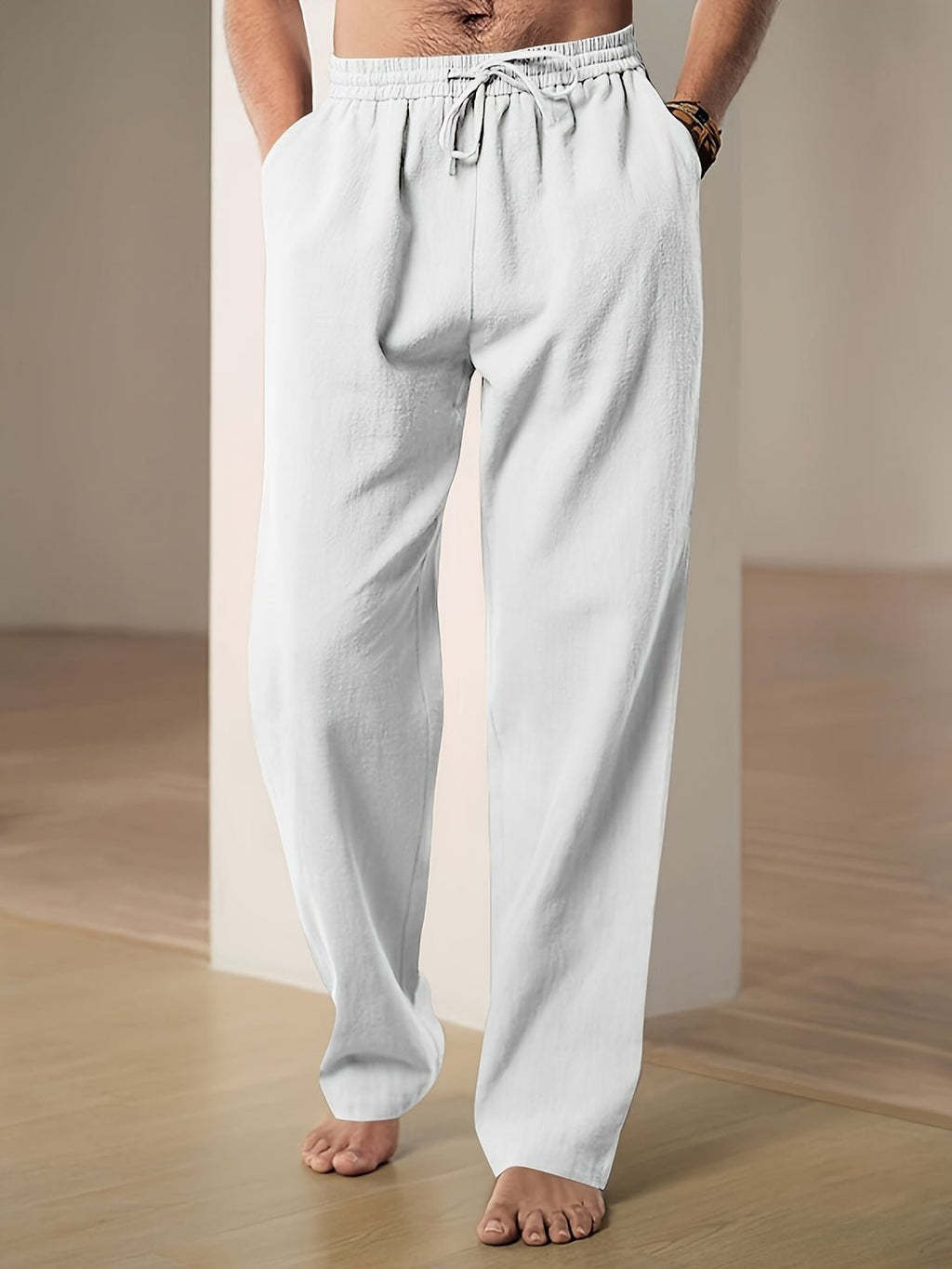 Casual Linen Summer Pants - Luxoria