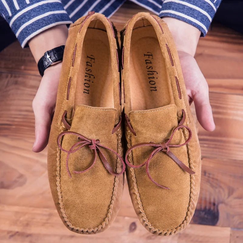 Soft Suede Loafers - Luxoria