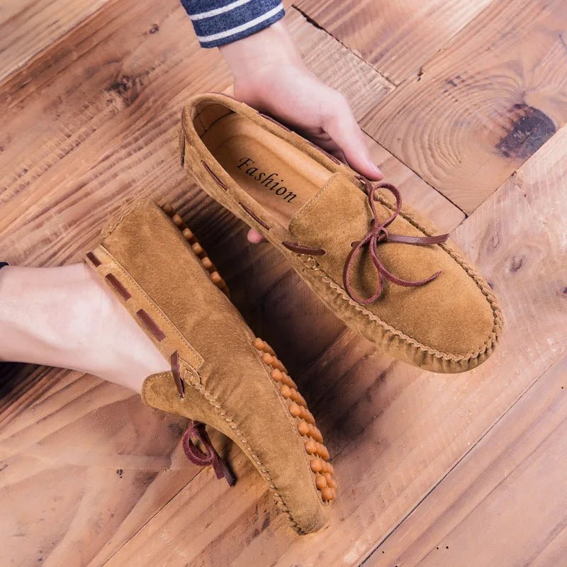 Soft Suede Loafers - Luxoria
