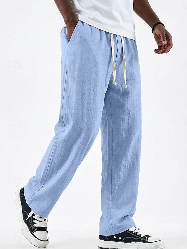 Elegant Linen Pants - Luxoria