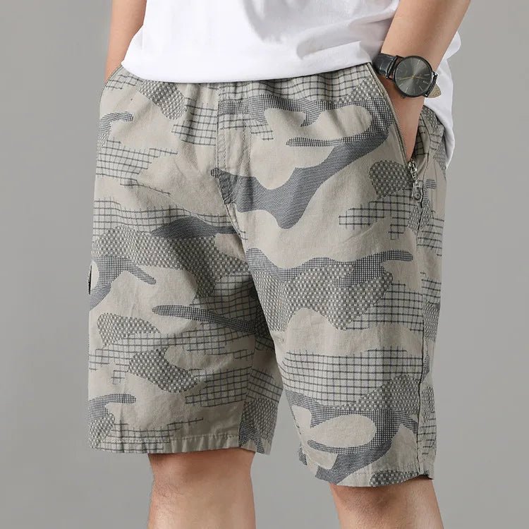 Casual Camoufage Shorts - Luxoria