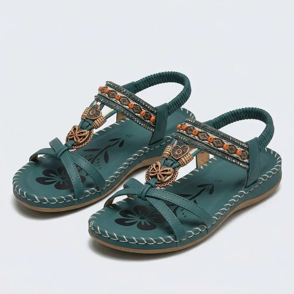Sandalias de estilo ibicenco que combinan comodidad y elegancia - Luxoria