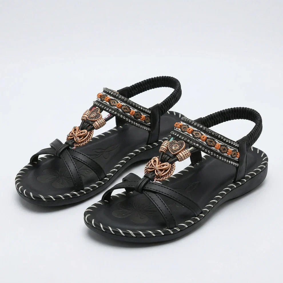 Sandalias de estilo ibicenco que combinan comodidad y elegancia - Luxoria