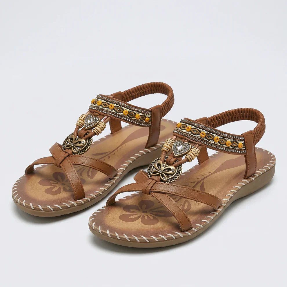Sandalias de estilo ibicenco que combinan comodidad y elegancia - Luxoria
