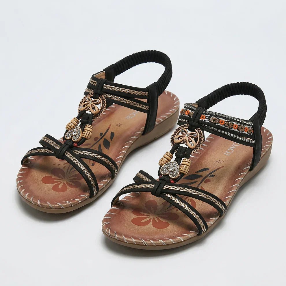 Sandalias de estilo ibicenco que combinan comodidad y elegancia - Luxoria