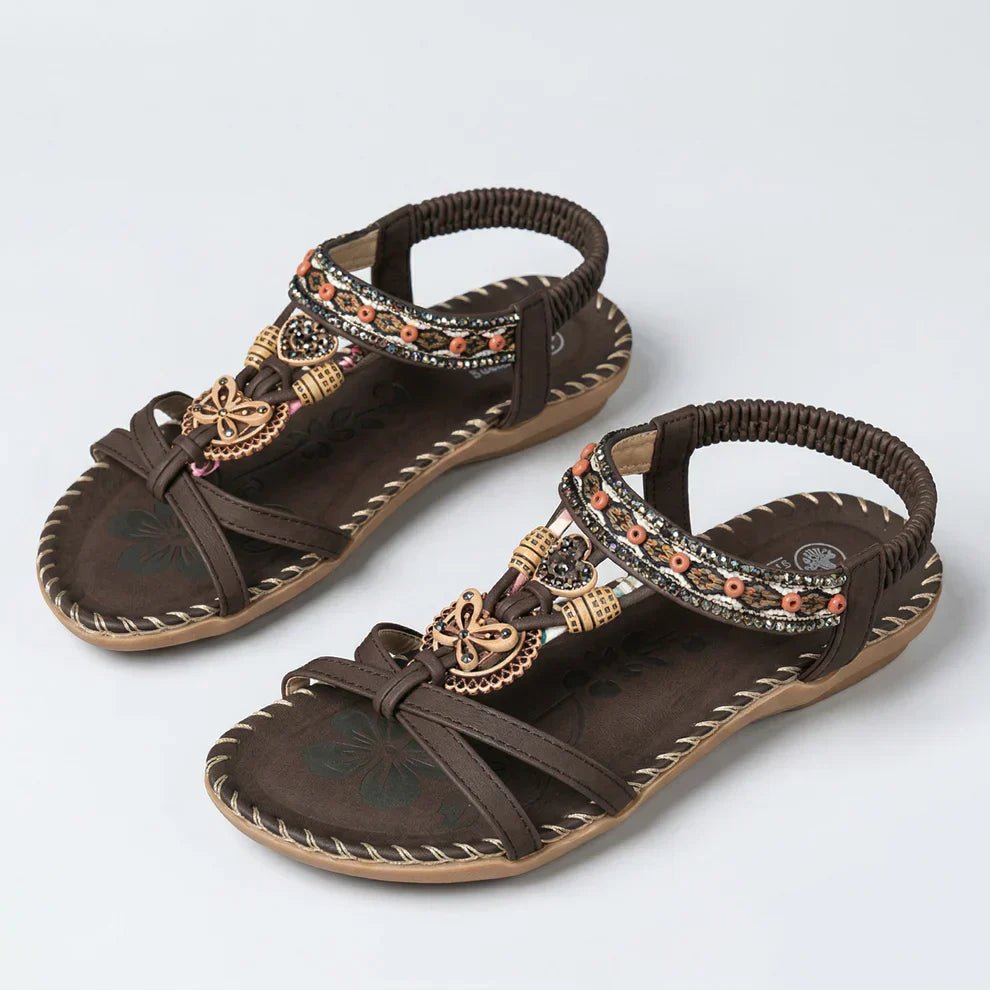 Sandalias de estilo ibicenco que combinan comodidad y elegancia - Luxoria