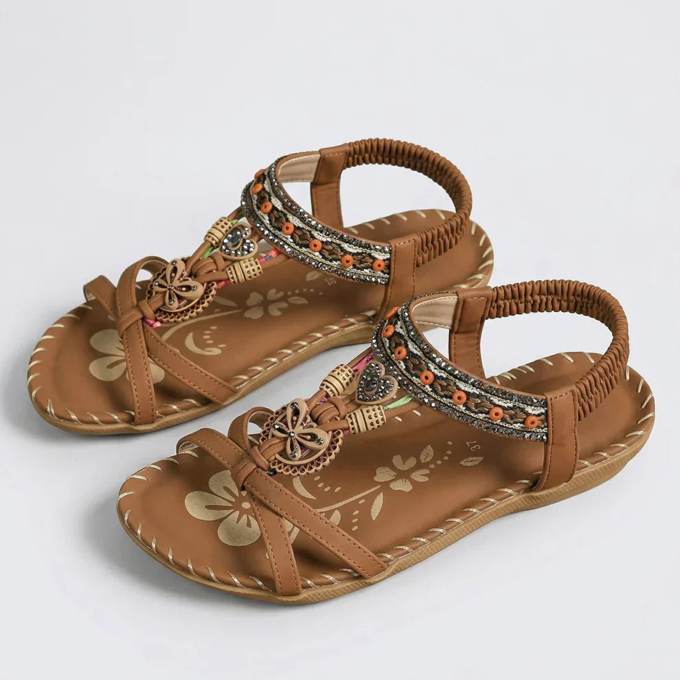 Sandalias de estilo ibicenco que combinan comodidad y elegancia - Luxoria