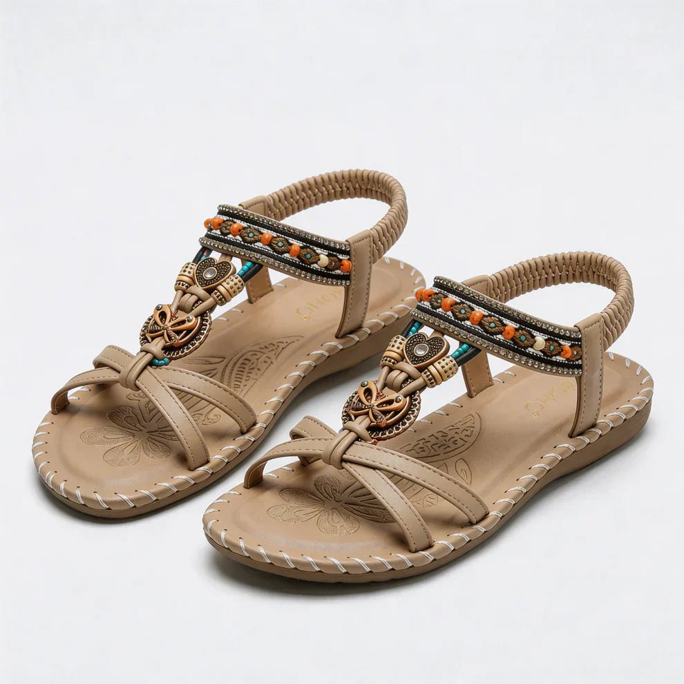 Sandalias de estilo ibicenco que combinan comodidad y elegancia - Luxoria
