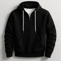 Elegant Zip Hoodie - Luxoria