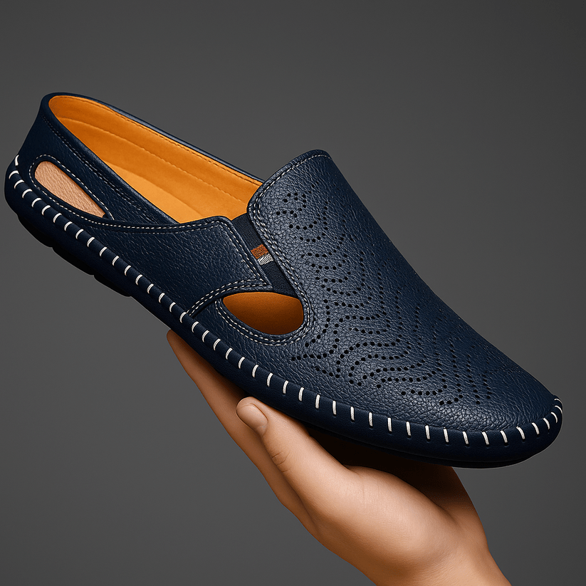 Leather Strap Sandals - Luxoria