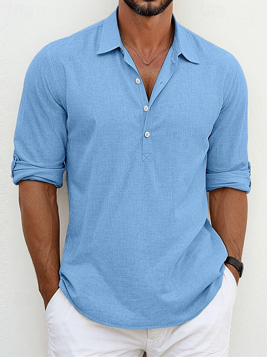 Premium Linen Shirt - Luxoria