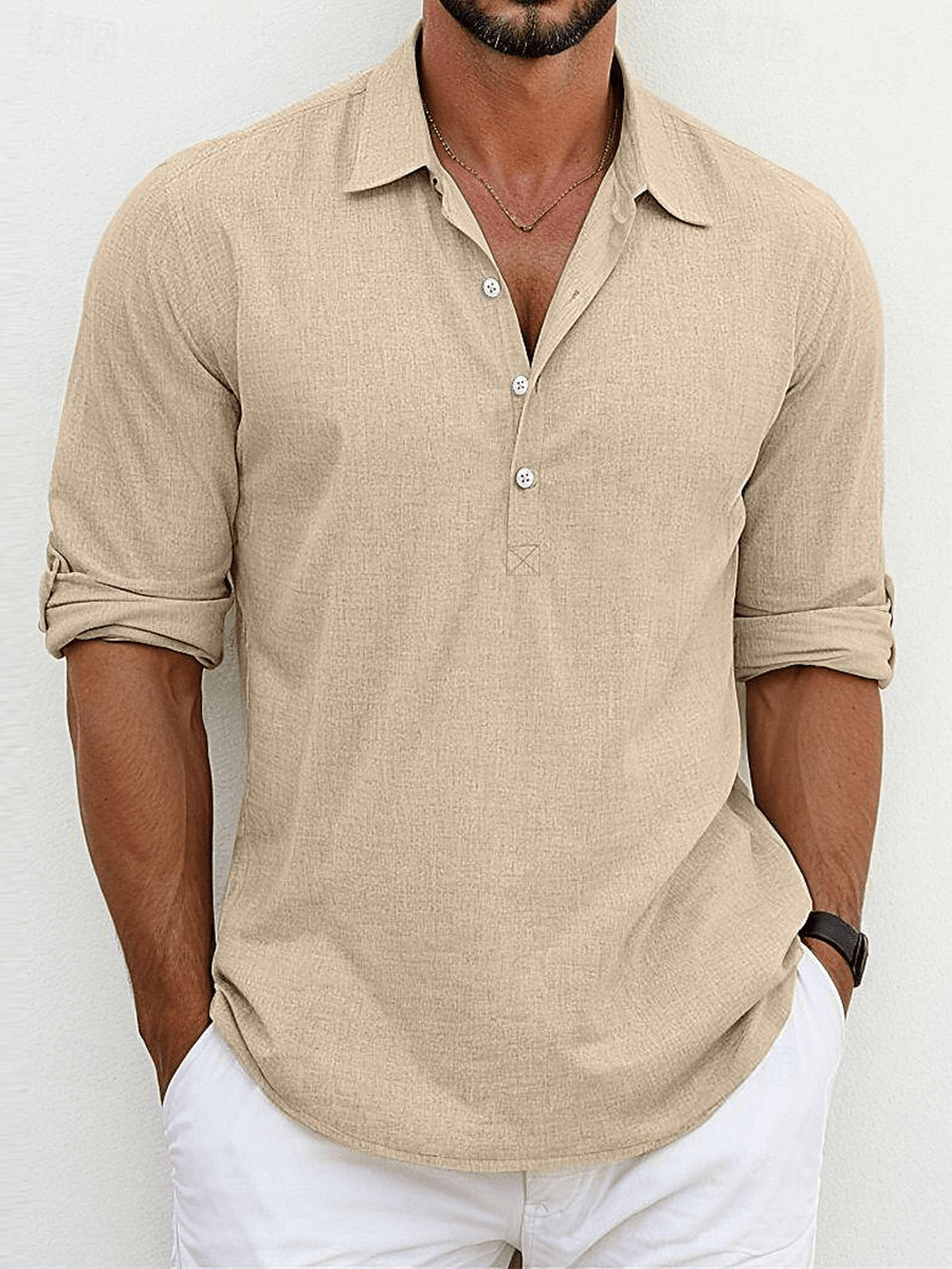 Premium Linen Shirt - Luxoria