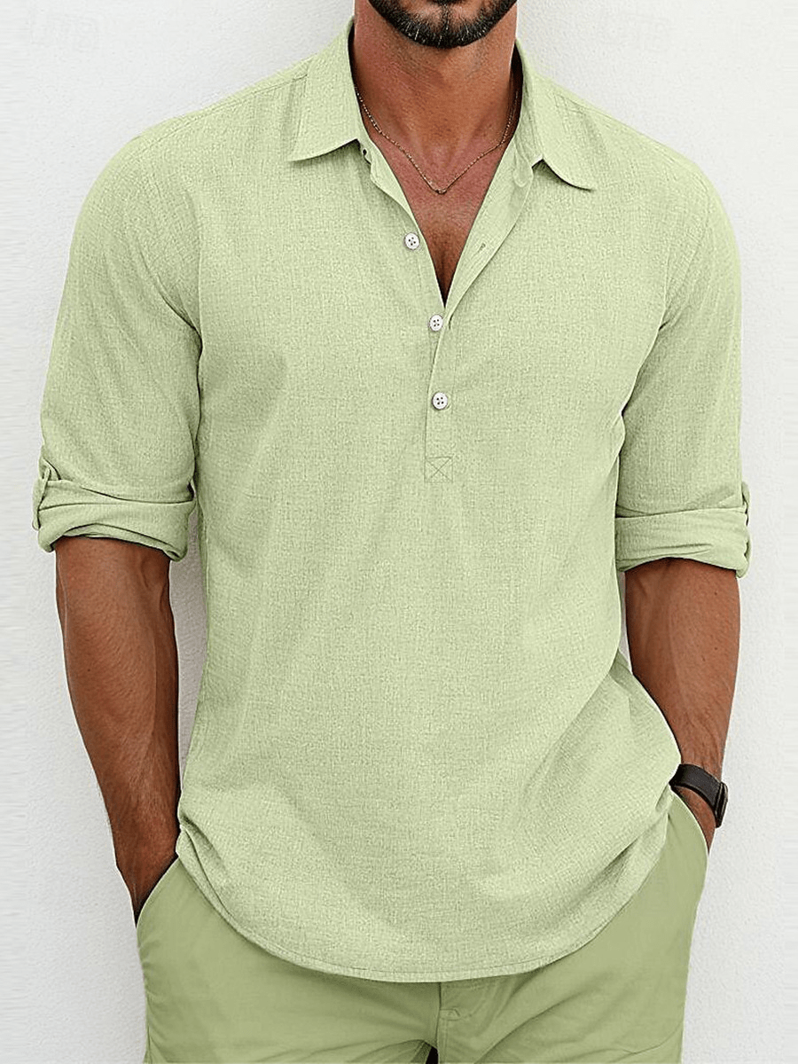 Premium Linen Shirt - Luxoria