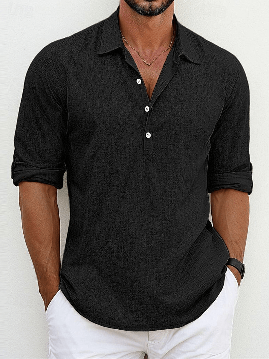 Premium Linen Shirt - Luxoria