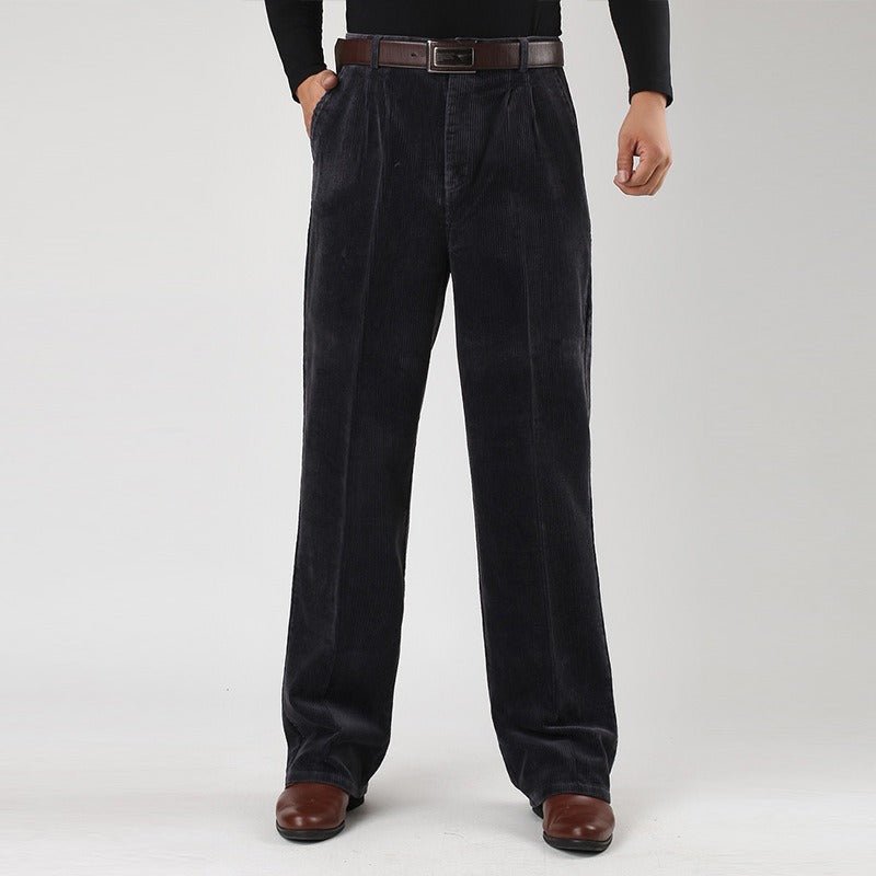 Elegant Corduroy Pants - Luxoria
