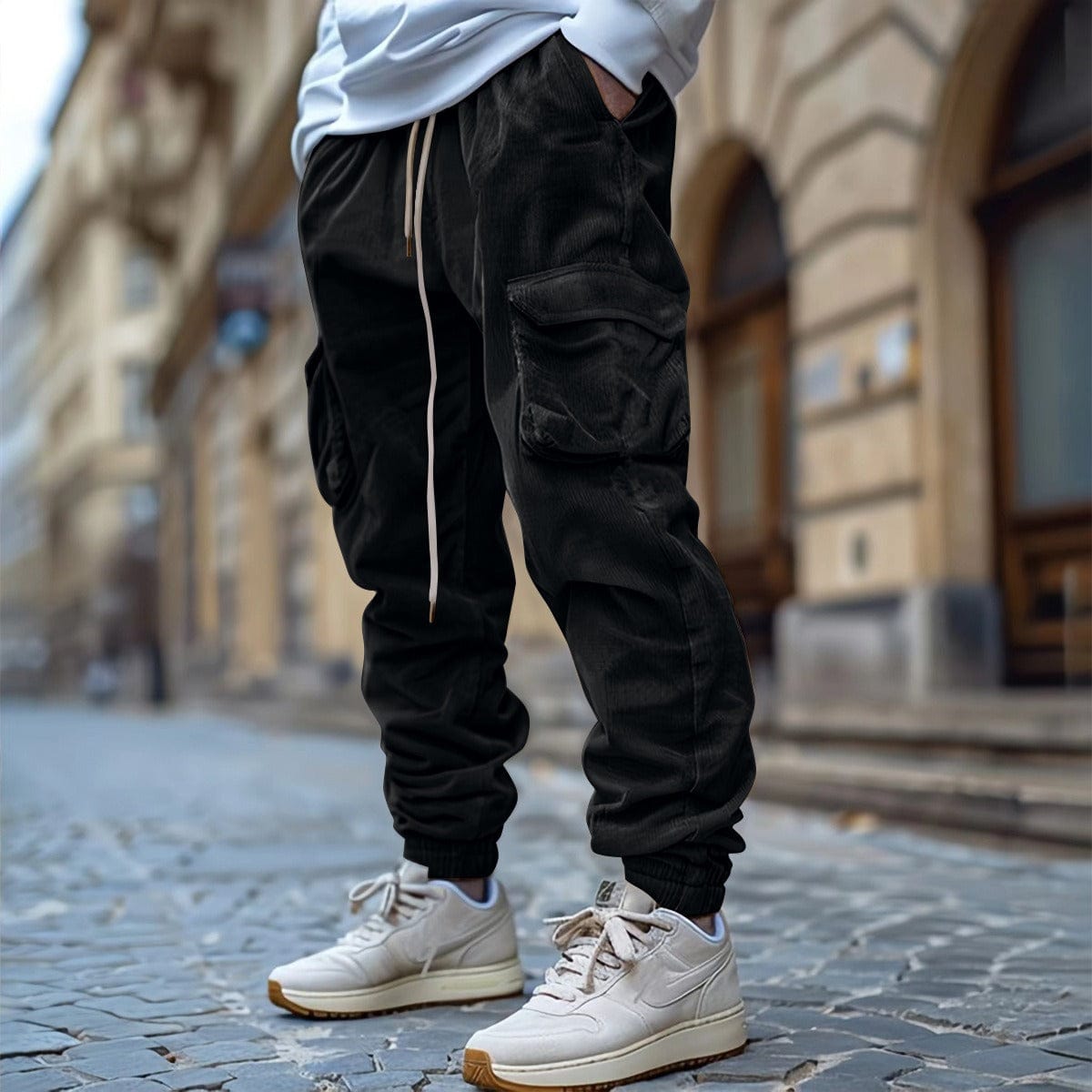 Elegant Corduroy Pants - Luxoria