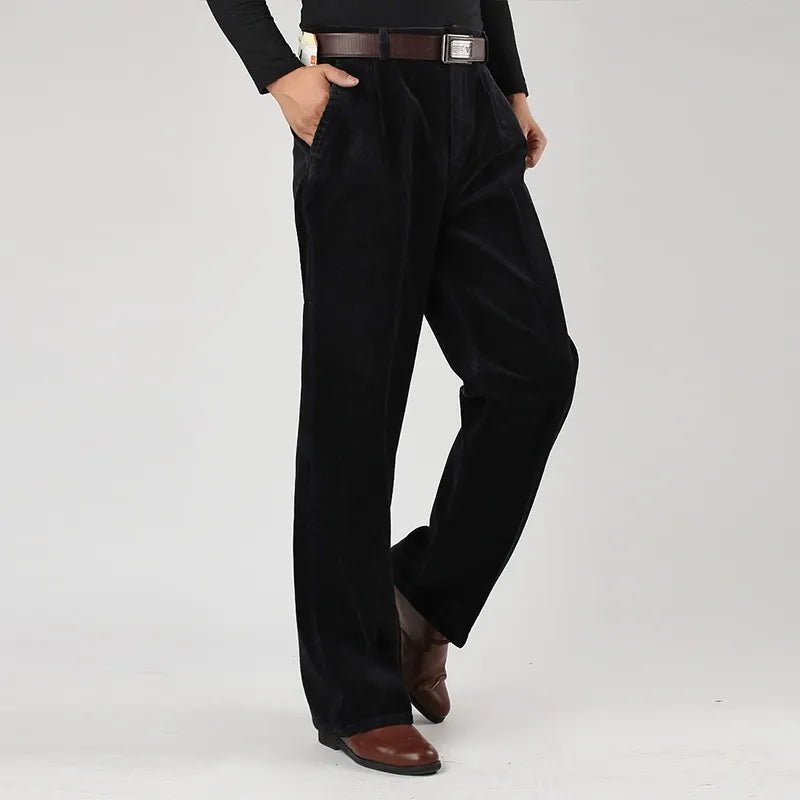Elegant Corduroy Pants - Luxoria