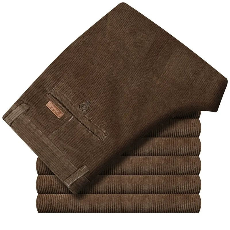 Elegant Corduroy Pants - Luxoria