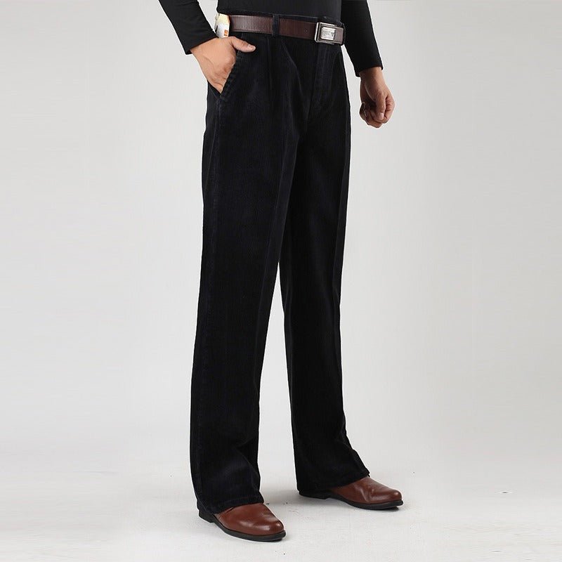 Elegant Corduroy Pants - Luxoria