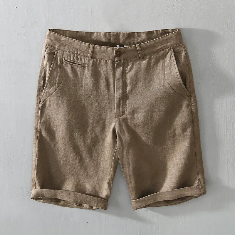 Linen Beach Shorts - Luxoria