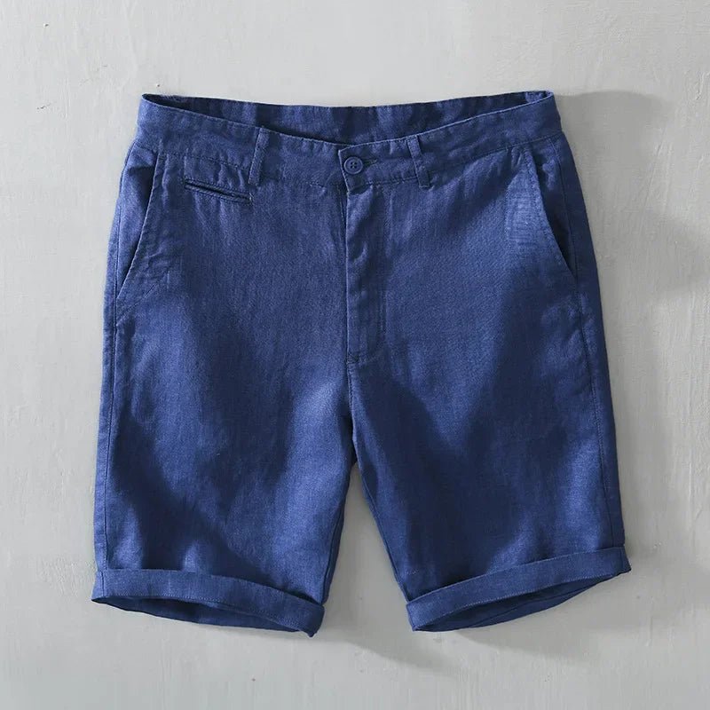 Linen Beach Shorts - Luxoria