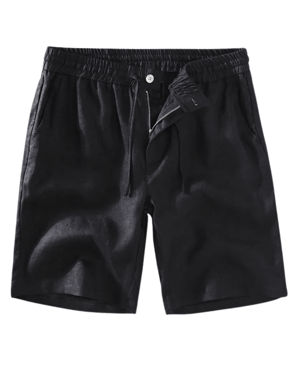Elegant Linen Shorts - Luxoria